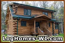 Wisconsin Log Homes for Sale